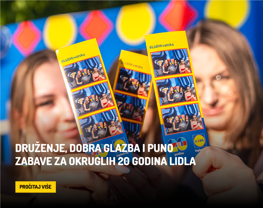 Druženje, dobra glazba i puno zabave za okruglih 20 godina Lidla — pročitaj više